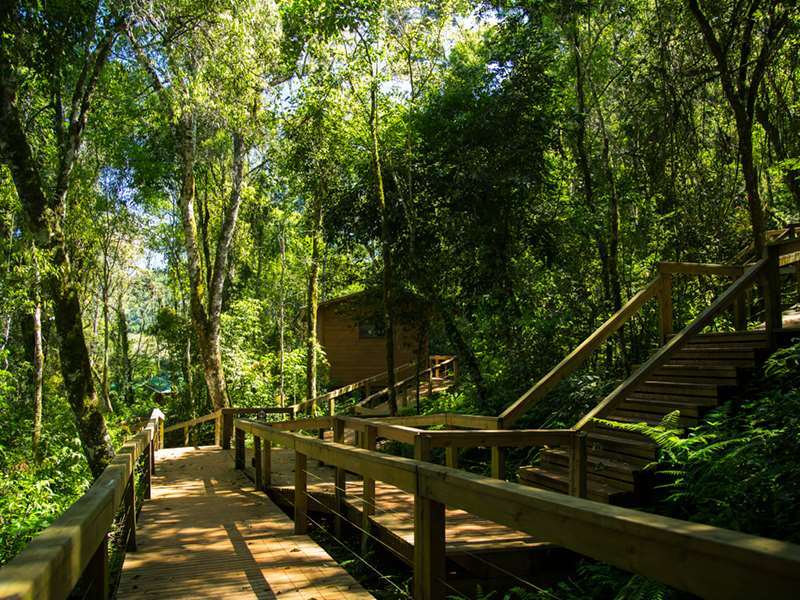 Mocona Virgin Lodge Saltos del Moconá Buitenkant foto
